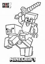 Minecraft Da Lego Steve Colorare Disegni Coloring Pages sketch template