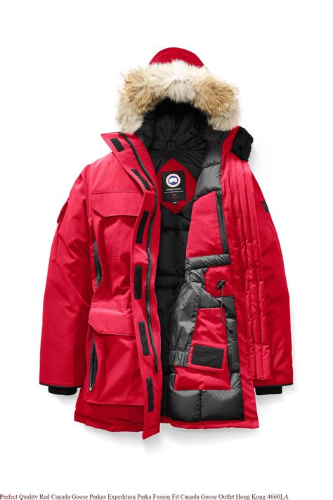 Perfect Quality Red Canada Goose Parkas Expedition Parka