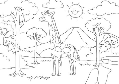 africa coloring page images    freepik