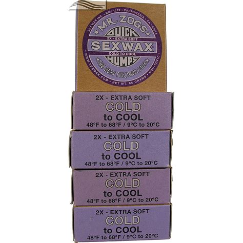 mr zogs sex wax original extra cold purple 5 pack wax surfing