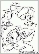 Colorkid Coloring Fearless Sally sketch template
