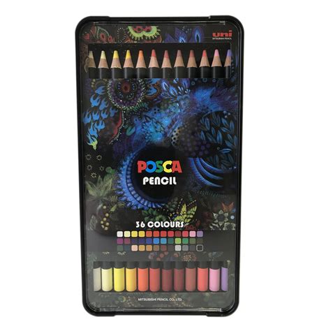 posca colored pencil set  pencil set walmartcom walmartcom