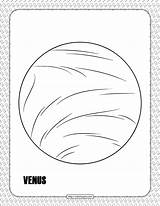Venus Coloringoo Continents sketch template