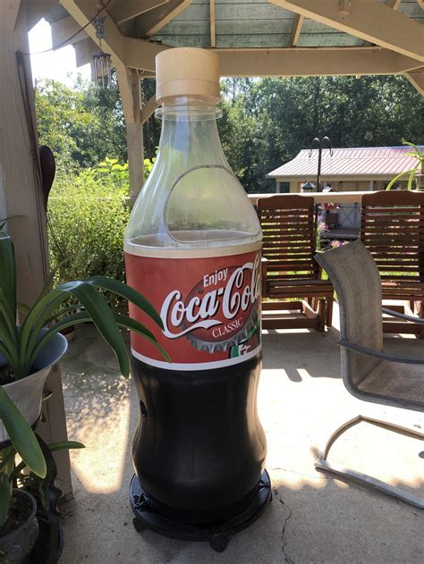 Cocacola “giant Bottle” Drink Cooler Collectors Weekly
