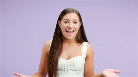 mackenzie ziegler shares her most memorable and embarrassing firsts