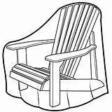Adirondack Chairs Getdrawings Drawing Chair sketch template