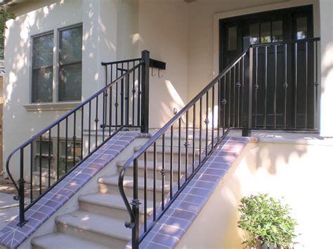 Decorative Front Porch Wrought Iron Railings Front Porch With Wrought