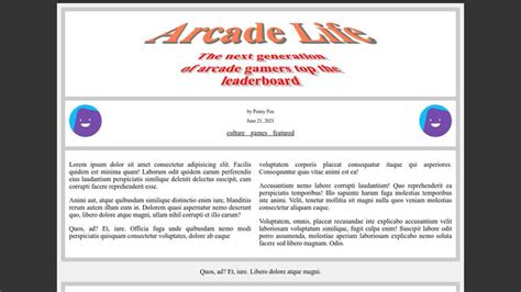 arcade life