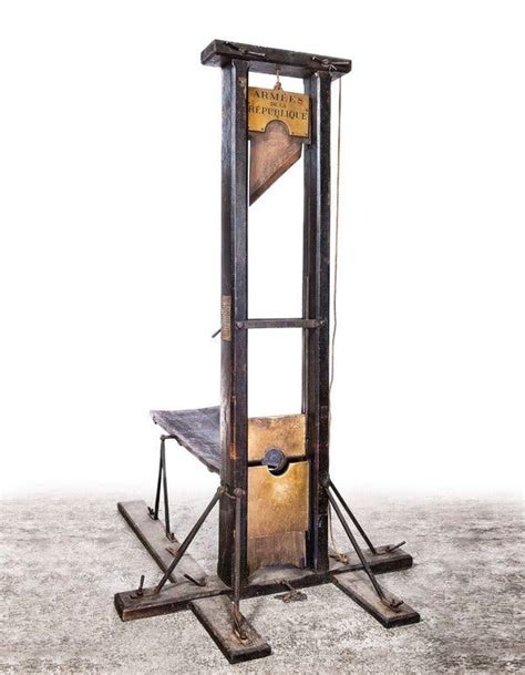 who buys a guillotine someone who wants an ‘amusing acquisition the