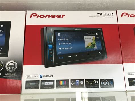 pioneer double din stereo radio aux bluetooth usb touch screen mvh series   model