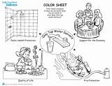 Coloring Pollution sketch template
