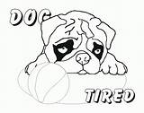Pug Pugs Coloringhome sketch template