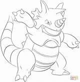 Coloring Pokemon Rhydon Pages Gerbil Lilly Printable Lineart Deviantart Print Categories Drawing sketch template