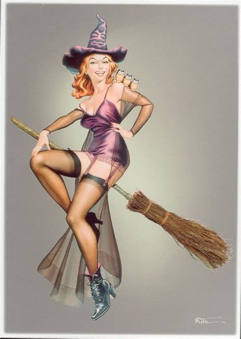 78 Best Images About Pin Up Witch Tattoo On Pinterest