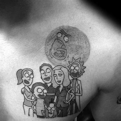 Top 63 Best Rick And Morty Tattoo Ideas [2020