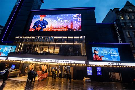 first look at leicester square s odeon picture perfect revamp london