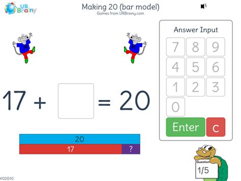 making  bar model addition maths games  year  age