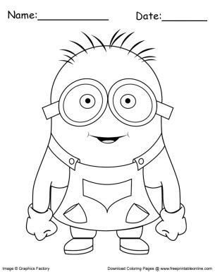 minion coloring page minion coloring pages minions coloring