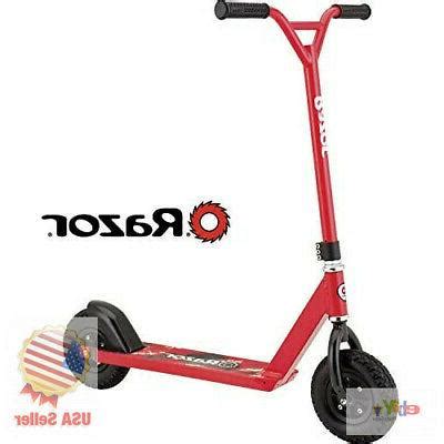 razor pro rds dirt scooter red