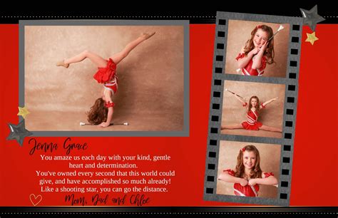 customize   dance recitalyearbook ad   edit  entire