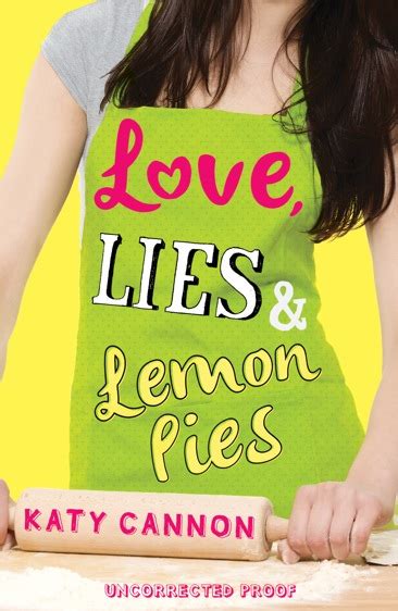 Love Lies And Lemon Pies Katy Cannon