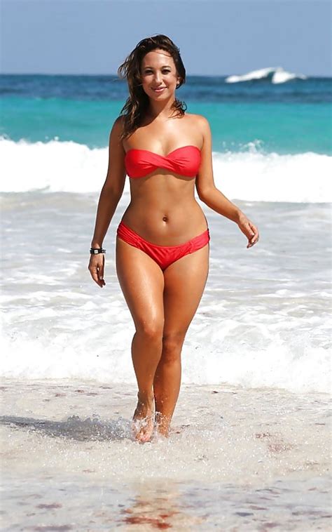 cheryl burke in the dominican republic in a red bikini 12 pics