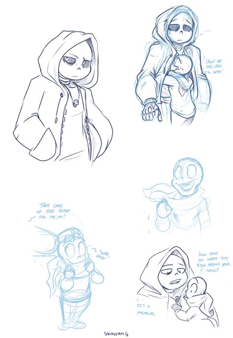 Sans And His Son Corbel By Sansscham Tumblr Welcome To The
