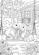 Coloring Pages Adult Rabbits Colouring Favoreads Printable Books Sleepy Disney Sheets Kids Book Ava Club Salvo Para Colorir Desenhos Visit sketch template