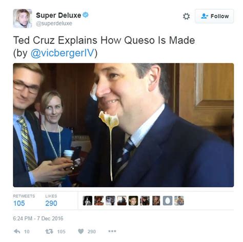 Ted Cruz S Love Of Queso Prompts Epic Memes