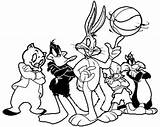 Jam Looney Tunes Clipartmag Fascinating Bulkcolor sketch template