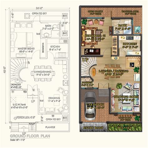 floor plans oak residency