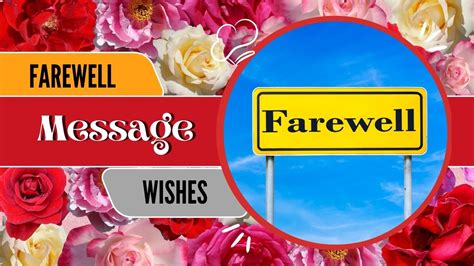 farewell messages wishes  quotes