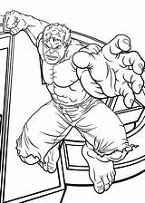 Hulk Avengers Coloring Pages Print Getcolorings sketch template