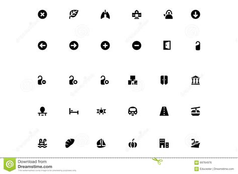 mini vector icons  stock illustration illustration