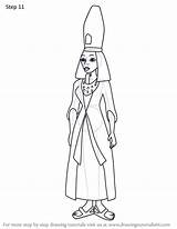 Hatshepsut Sandiego Drawingtutorials101 Tutorials sketch template