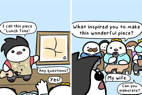 This Artist Creates Funny Comics With Raunchy Humor And Dark Undertones