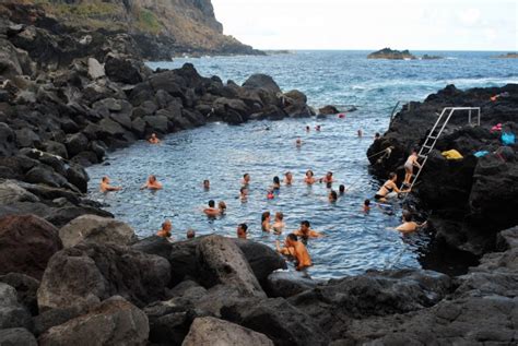 ferraria hot springs sao miguel island azores married with wanderlust