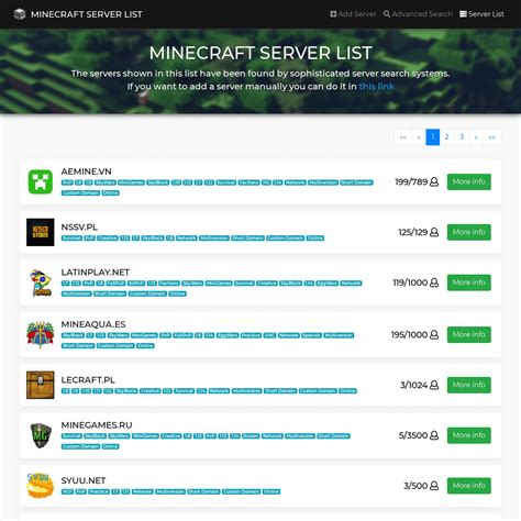 complete backup  minecraftserverslistnet archived