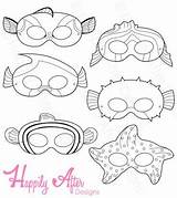 Nemo Fisch Craft Dory Happilyafterdesigns Pesce Verkleidung Colorare Carnevale Floyfishingtips 동물 sketch template
