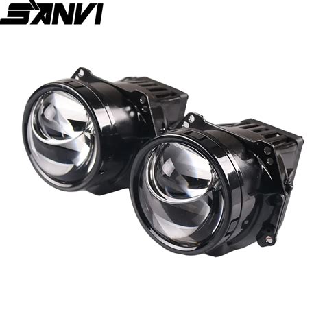 sanvi car bi led laser projector lens headlight     beam auto led projectorjpg