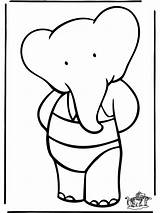 Babar Coloring Pages Cartoons Elephant Bashful Little Funnycoloring Coloriage Advertisement Kids Visit sketch template