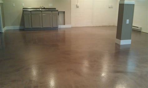 paint basement floor concrete flooring tips