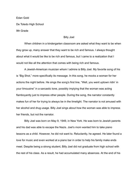 final draft essay