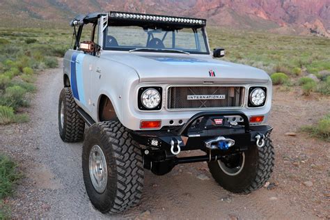 modified 1969 international harvester scout 800a for sale on bat