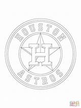 Coloring Pages Cliparts Ipad Astros Logo Houston Printable sketch template