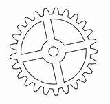 Gear Gears Drawing Wheel Inkscape Draw Steampunk Printable Template Nicubunu Drawings Mechanical Nicu Tandwiel Color Clock Tattoo Cogs Fedora Make sketch template