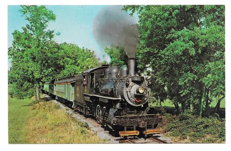 Strasburg Pa Oldest Shortline Railroad 1890 Period Steam Locomotive