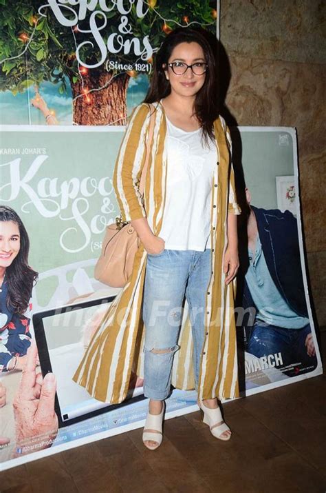 Tisca Chopra At Special Screening Of Kapoor And Sons Media
