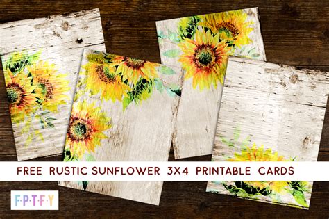 printable sunflower images joleen starks