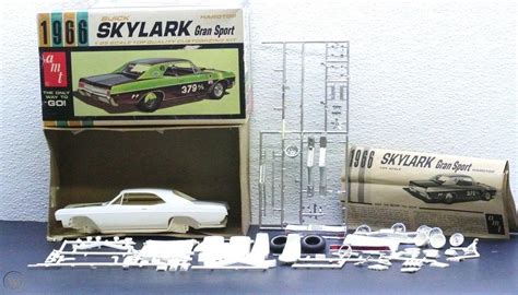 Rare Amt 1966 Buick Skylark Gran Sport Ht 1 25 Plastic Model Car Kit